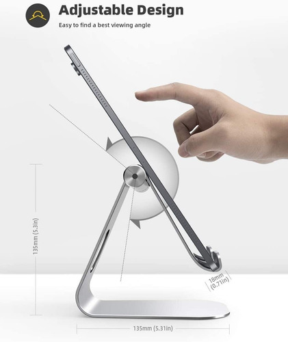 Imagen 2 de 3 de Base Soporte Ajustable Para Tabletas