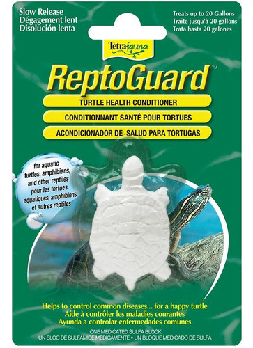 Tetra Reptoguard 2.8g Calcio Para Tortugas Anfibios Y Reptiles Lenta Disolución Caparazón Y Huesos Fuertes 20gal