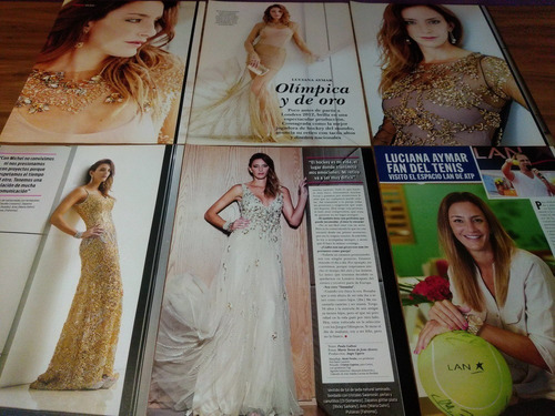 (ap050) Luciana Aymar * Recortes Revistas Clippings (Usado)
