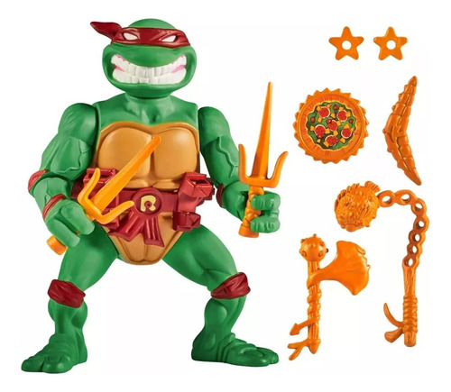 Tortugas Ninjas Figura C/ Accesorios Raphael Orig Lelab