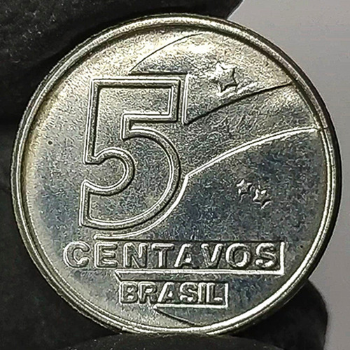 Brasil 5 Centavos 1989 Moneda Antigua