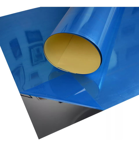 Pegatinas Adhesivas Estilo Espejo, Hojas Flexibles De 50 X 2
