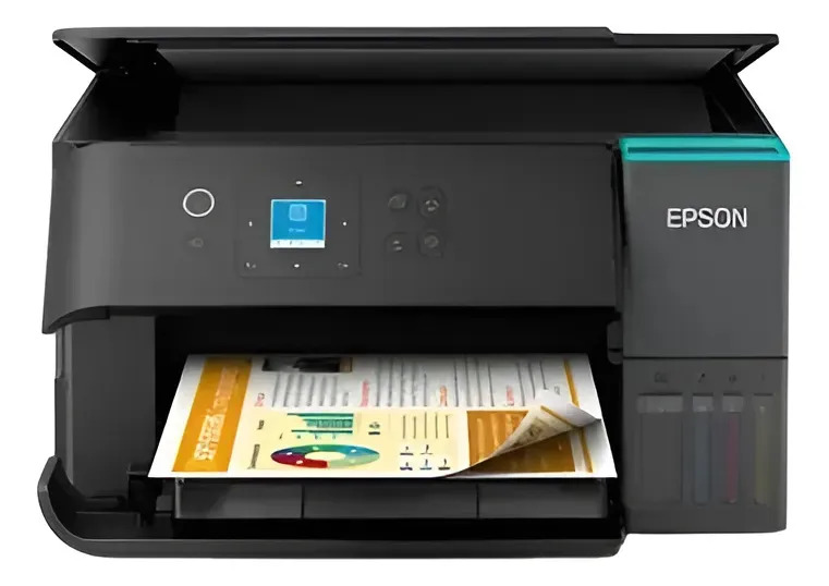 Impresora EPSON EcoTank L4360 Multifuncion Continua WIFI Negro