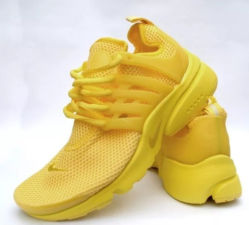 Zapatilla Nike Presto Amarilla 100% Original Mujer | Mercado Libre