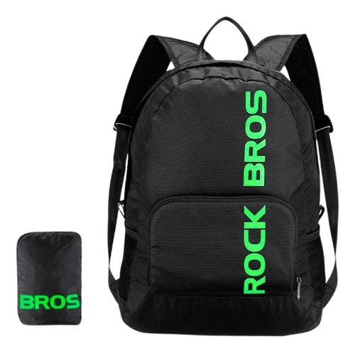 Mochila Rockbros Enrollable Deportiva A Prueba De Agua