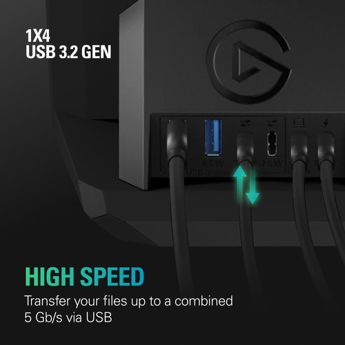 Hub Usb Elgato Para Stream Deck + Con 2 Puertos Usb-c/2 Usb-