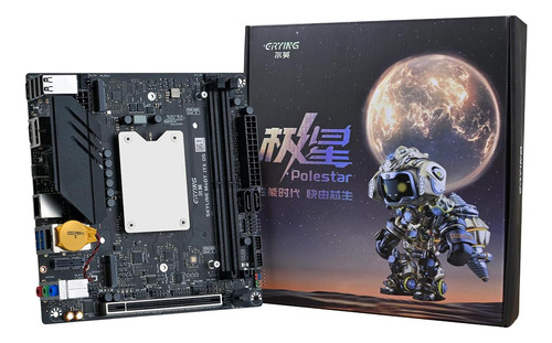 Erying Mini Itx Cpu Combo De Placa Base - Intel Core Ih Con
