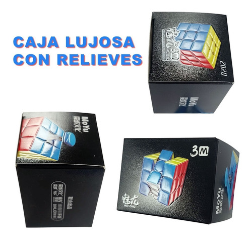 Cubo Rubik 3x3 Moyu Meilong M Magnetico