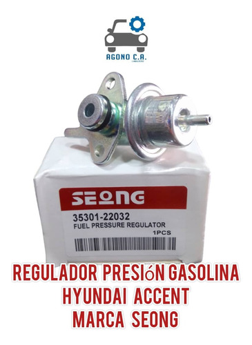 Regulador Presión Gasolina Hyundai Accent