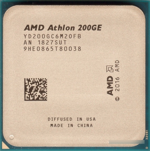 Procesador Amd Athlon 200ge Con Gráfica Integrada