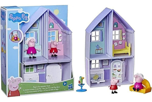 Juego De Casa Y Figuras Peppa Pig Abuelos