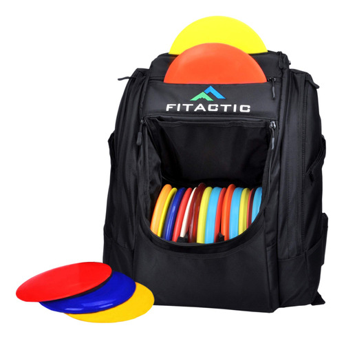 Fitactic Mochila De Lujo Frisbee Disc Golf Bag (capacidad: 2
