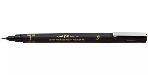 Estilografo Uni Pin De Uniball Extra Fine Brush Negro