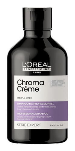 Shampoo Matizador Violeta Cabello Rubio o Platinado Chroma Crème 300 ml L'Oréal Professionnel