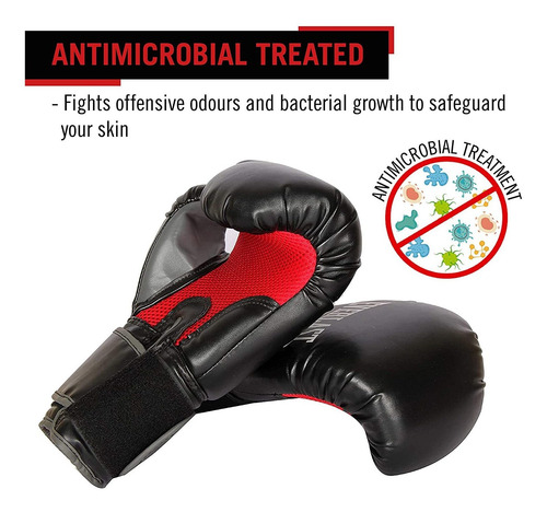 Everlast 12 Onzas Pro Guantes Estilo Muay Thai