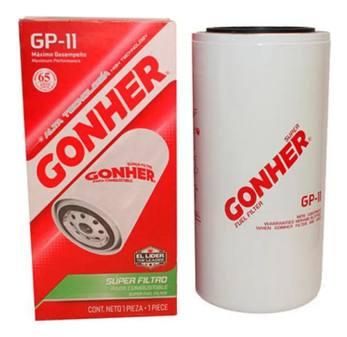 Filtros De Combustible Gp-11 Gonher 12 Pza