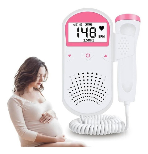 Detector De Latido Cardíaco Fetal Monitor Portátil Para El C