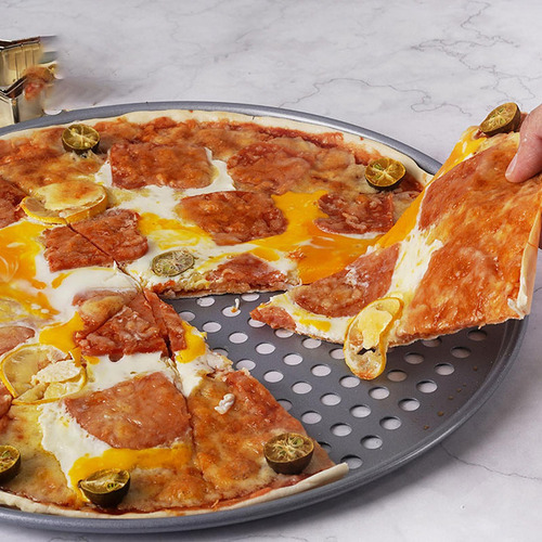 Pizza Con Agujeros De 14.5 Pulgadas Bandeja Para Hornear
