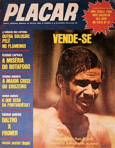 Revista Placar Número 024 De 28/08/1970 Cod. 352