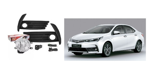 Kit Neblineros Toyota Corolla 2019 En Adelante