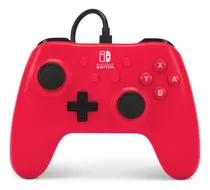 Comprar Controlador De Juegos Powera Raspberry Red Usb Para Nintendo