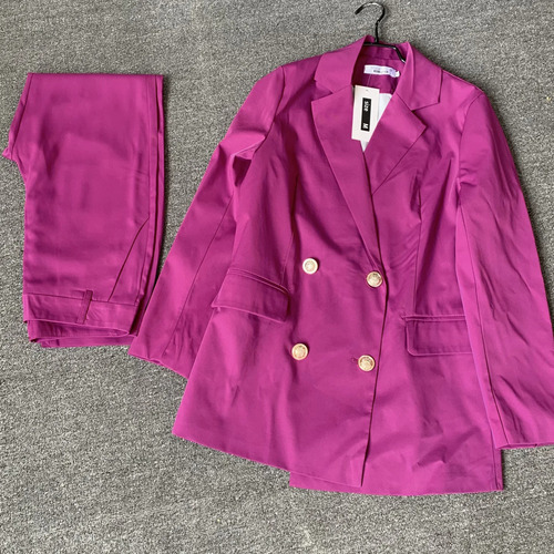 Conjunto De Traje Profesional De Fibra De Poliéster Ajustado