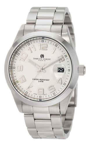 Charleshubert Paris Mens 3858 Premium Collection Reloj De Ac