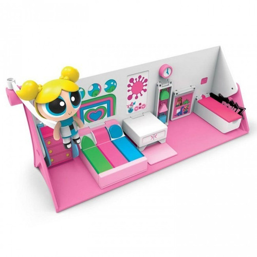 Professor Utônio Playset 2 Em 1 As Meninas Superpoderosas
