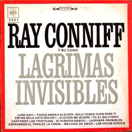 Ray Conniff - Lagrimas Invisibles- Lp 1964 Estereo- Orquesta