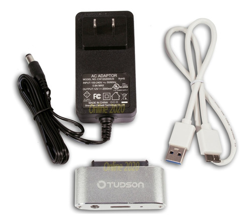 Convertidor Para Disco Duro 2.5-3.5 Tudson- Usb 3.0 Sata