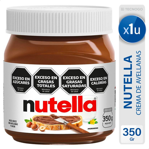 Nutella pasta de avellana 350g