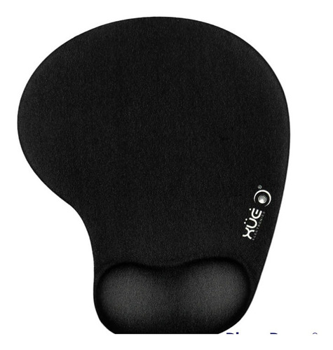 Mouse Pad Gel Y Lycra Color Negro 19*23*0.4cm