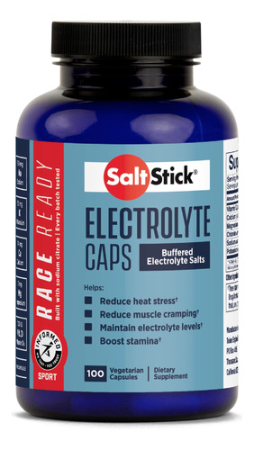 Saltstick Cpsulas De Repuesto De Electrolitos Con Certificac