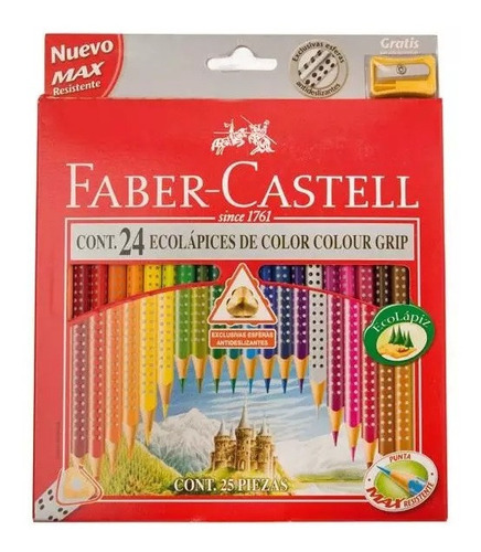 Lapices De Color Faber Castell X12 + 6 De Neon