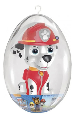 Boneco Marshall Patrulha Canina Ovo Pascoa Cofrinho