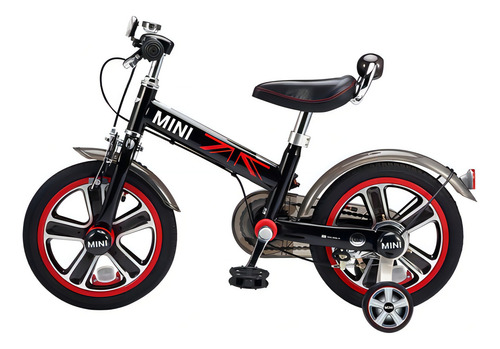 Bicecleta R14 Kid Mini Running Bike Color Negro