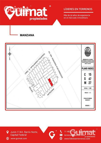 Imagen 9 de 12 de Terreno - Villa Crespo