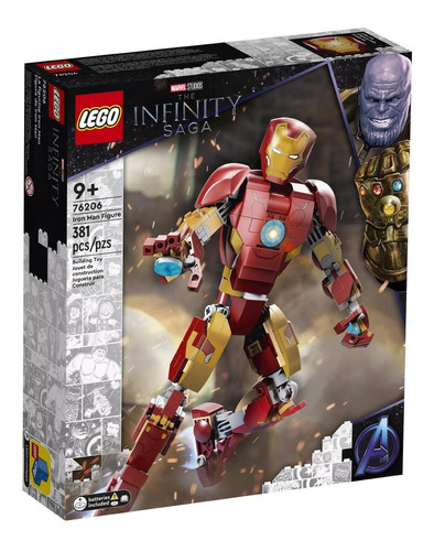 Lego Infinity Saga 76206 Figura De Iron Man Pr