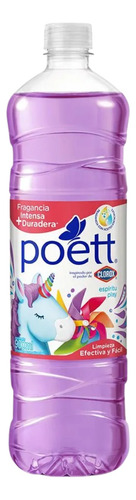 Pack 12 Poett 900ml Perfuma Y Desinfecta Colección Completa