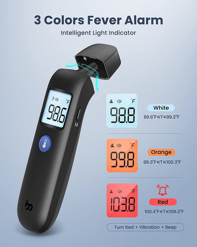 Termómetro Digital Para Oídos Y Frente, Termómetro Sin Conta
