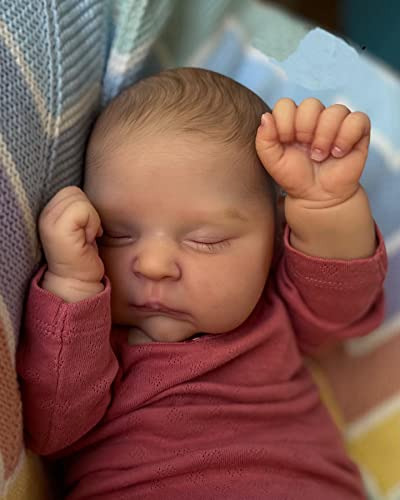 Zero Pam Realistic Boy 20 Inch Sleeping Newborn Soft Silicon