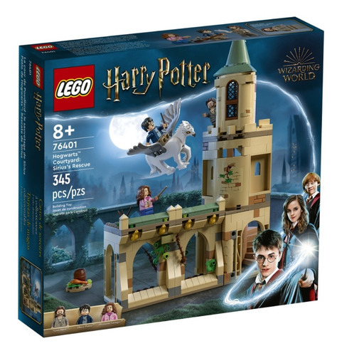 Lego Harry Potter Patio De Hogwarts Rescate De Sirius Cantidad De Piezas 345