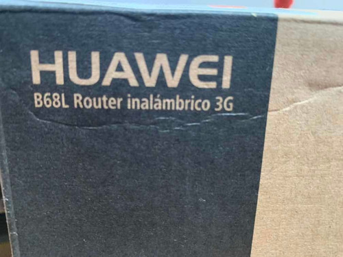 Modem Router Huawei B68l 3g De Alta Velocidad