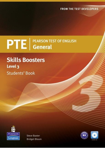 Pearson Test Of English (Pte) General Skills Booster 3 - Student's Book + Audio Cd, de Baxter, Steve. Editorial Pearson, tapa blanda en inglés internacional, 2011