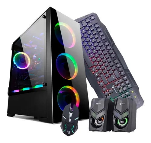 comprar Pc Computadora Gamer I3 32gb 2tb Ssd Gt610 2gb +monitor 21.5