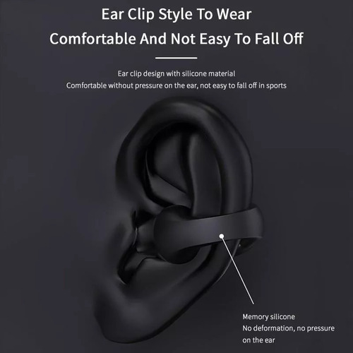 Auriculares Bluetooth Conducción Osea Auriculares A Prueba D