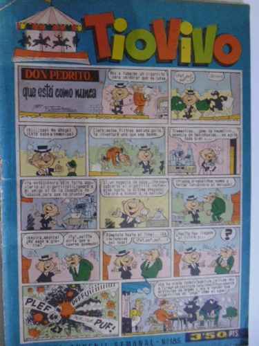 Revista Tio Vivo Nr185-comic Español Físico