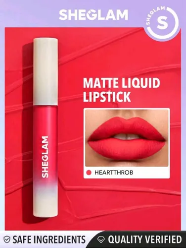 Labial Liquido Matte Larga Duracion Sheglam