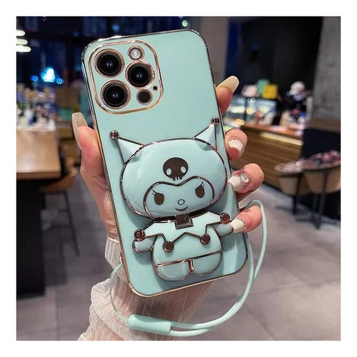 Funda Con Espejo De Maquillaje Con Soporte For iPhone 16, M