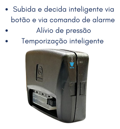 Modulo De Subida De Vidros Automotivo Portas Vm500